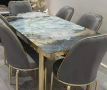 Луксозна трапезна маса с 6 стола, снимка 3