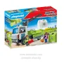 Игрален комплект Playmobil City Action 71431 - Камион за рециклиране и контейнер, 62 части, снимка 4