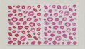 3D Уста устни целувка целувки kiss самозалепващи лепенки ваденки слайдер за нокти маникюр декорация, снимка 4