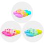  Дамски плажни чехли с ярък и многоцветен стил, снимка 1 - Джапанки - 45356295