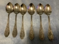 Лъжици  посребрен  произведено в СССР 1974 години завод Мстера отличен състояние, снимка 1