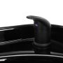 Измивна фризьорска колона Gabbiano Toledo - черна керамика, снимка 7