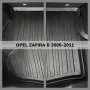 ТОП ОБЯВА 3D Гумена Стелка За Багажник LUXLINE за Opel Zafira B 2005 2011, снимка 2