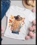 Дамски Art блузи с къс ръкав , снимка 1 - Тениски - 45632837