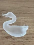 Ретро декорация за семейство гъски, изработена от матирано стъкло, снимка 5