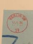 Стар пощенски плик с печати Дойче Райх поща 1936г. Германия уникат за КОЛЕКЦИОНЕРИ 45913, снимка 6