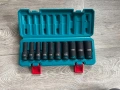 Ударни вложки Total от 10мм до 24 мм.Чисто нови, снимка 1