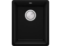Черна кухненска мивка за вграждане под плот Венеция 50 XL 460x440 мм, снимка 8