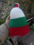 Плетена зимна шапка унисекс става за мъже за жени с топче може с малко като снимката може и голямо , снимка 2