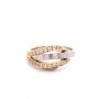 Златен дамски пръстен с 20бр. диаманти 5,33гр. размер:60 14кр. проба:585 модел:21201-1, снимка 1