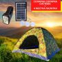 ПРОМО КОМПЛЕКТ Четириместна Палатка + Соларна Осветителна LED Система, снимка 3