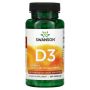 Витамин D3 Swanson 1000 IU, 250 капсули, снимка 1 - Хранителни добавки - 45935652