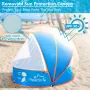 Peradix 4 в 1 бебешки басейн, плажна палатка с UV слънцезащитен навес и мрежа против комари, снимка 3
