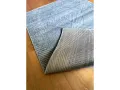 НОВ! Килим син 100х150см гръб юта, снимка 4
