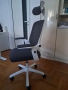 Ергономичен офис стол с колелца, снимка 3