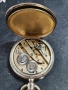 Швейцарски СРЕБЪРЕН джобен часовник 1901г. с позлата - 10 РУБИНА - ПРОМОЦИЯ, снимка 14