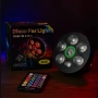 Многофункционална LED RGB+W Диско Лампа 4 в 1 с Фасунка и Дистанционно, снимка 2