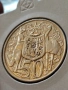 Австралия,кралица Елизабет II 50 цента 1966 год, сребро, тегло 13.28 гр, проба 800/1000 , снимка 6