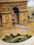 декоративна порцеланова чиния Limoges Триумфалната арка Париж, снимка 5