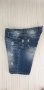 Dsquared2 Italy Short Jeans Mens Size 32 ОРИГИНАЛ! Мъжки Къси Дънкови Панталони!, снимка 8