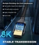 HDMI 2.1 кабел 10K / 8K, 48Gbps – 3 м, Ultra High Speed, снимка 4