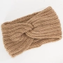 Дамски плетена лента за глава с усукване, снимка 7