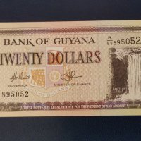 20 долара Гвиана 2009 г UNC, снимка 1 - Нумизматика и бонистика - 45031930