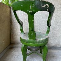 Стари бръснарски столове, снимка 5 - Антикварни и старинни предмети - 45836181