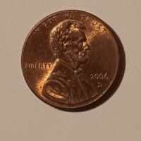 1 цент САЩ 2006 1 цент 2006 Американска монета Линкълн , снимка 3 - Нумизматика и бонистика - 44941877