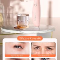 TOUCHBeauty Масажор за очи EMS, против бръчки с нагряване и вибрация, 2 режима, AG-1883 (розов), снимка 3 - Масажори - 45508035
