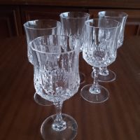 Немски кристални чаши за вино, красиви, старинни, снимка 2 - Други ценни предмети - 40280978