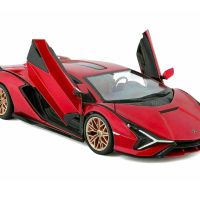 1:24 Метални колички: Lamborghini Sian FKP37 - Bburago, снимка 1 - Колекции - 45481739