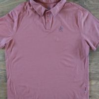 odlo Poloshirt Odlo S/S Ceramiwool Chili Oil Herren - страхотна мъжка тениска ХЛ , снимка 4 - Тениски - 45288812