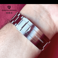 Автоматичен мъжки часовник Pagani Design PD-1639, снимка 3 - Водоустойчиви - 44975140