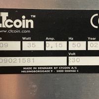  Монетоброячна и сортираща машина CTcoin Pelican 309 - настроена за евро,  до 1100 монети/минута, снимка 5 - Друга електроника - 45710824