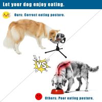 Vexong Повдигната купа за кучета със стойка, регулируема височина, неръждаема стомана, 25 х 8 см, снимка 9 - За кучета - 45616729