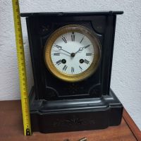 Старинен Френски каминен часовник , снимка 3 - Антикварни и старинни предмети - 45252388