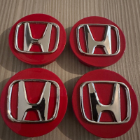 4 броя оригинални капачки за джанти за Honda , снимка 2 - Аксесоари и консумативи - 45063003