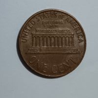 1 цент САЩ 1966 1 цент 1966 Американска монета Линкълн , снимка 3 - Нумизматика и бонистика - 45168323