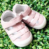 №19-24, Бебешки полу сандали за прохождане от Естествена кожа BUBBLE KIDS, снимка 13 - Бебешки обувки - 45466125