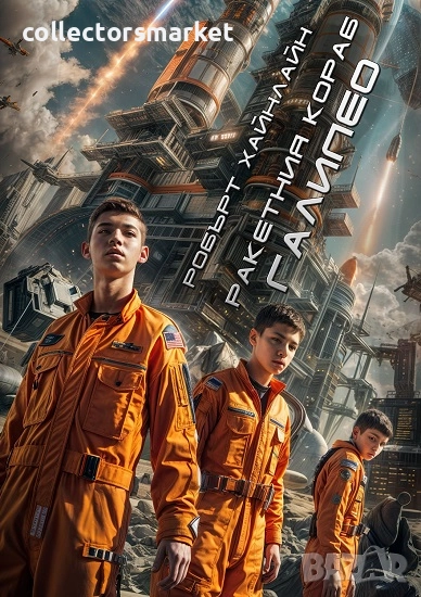 Ракетния кораб Галилео + книга ПОДАРЪК, снимка 1