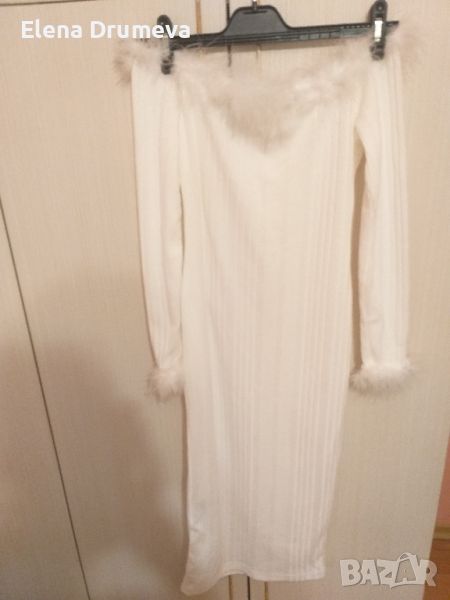 Бяла рокля за момичета , снимка 1