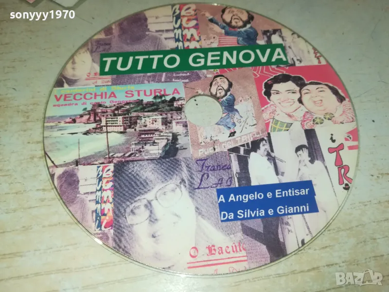 TUTTO GENOVA CD ITALY 1608241026, снимка 1