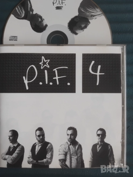 P.I.F. ‎– P.I.F. 4 - оригинален диск Българска Музика, снимка 1