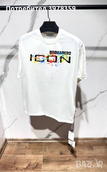 ICON DSQUARED2 2024 уникални памучни тениски, снимка 1