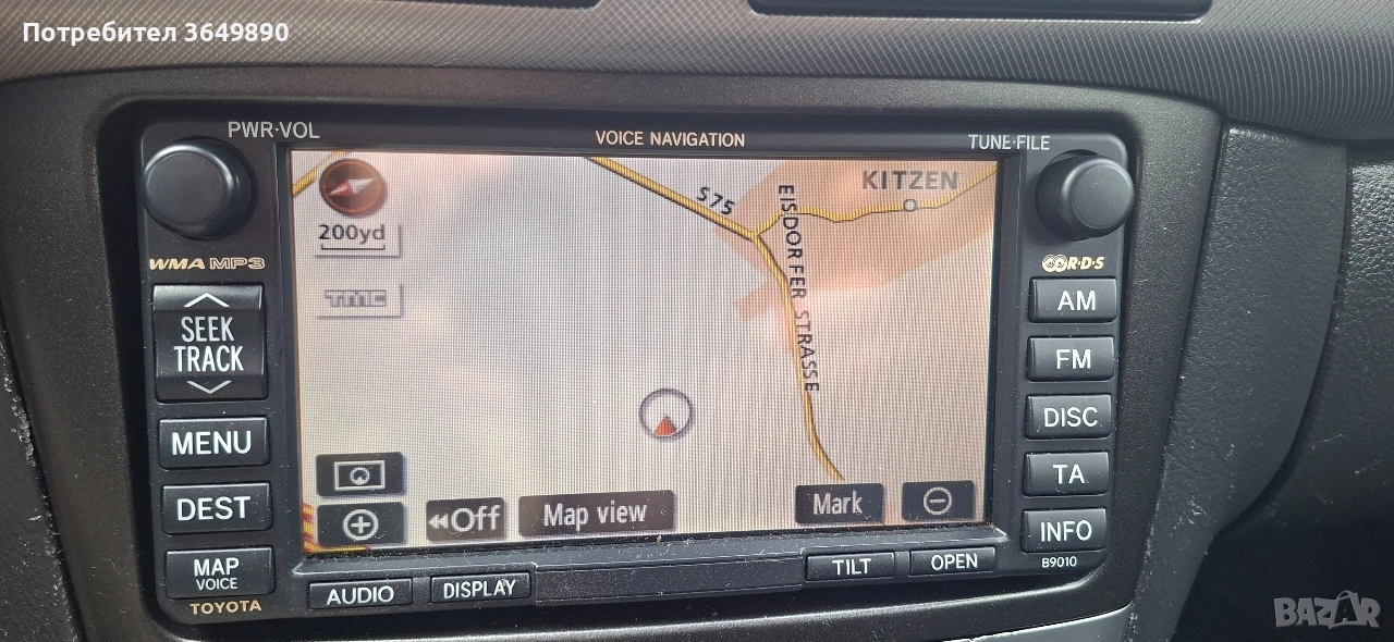 навигация за тойота Т25, снимка 1