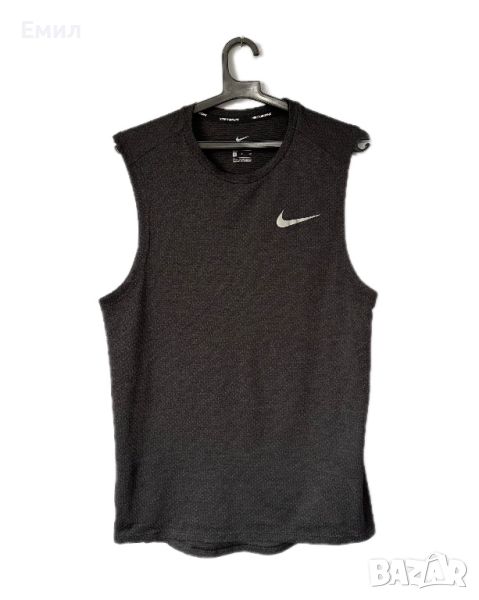 Мъжки: Nike Running Breathe Miler Running Tank Top, Размер S, снимка 1