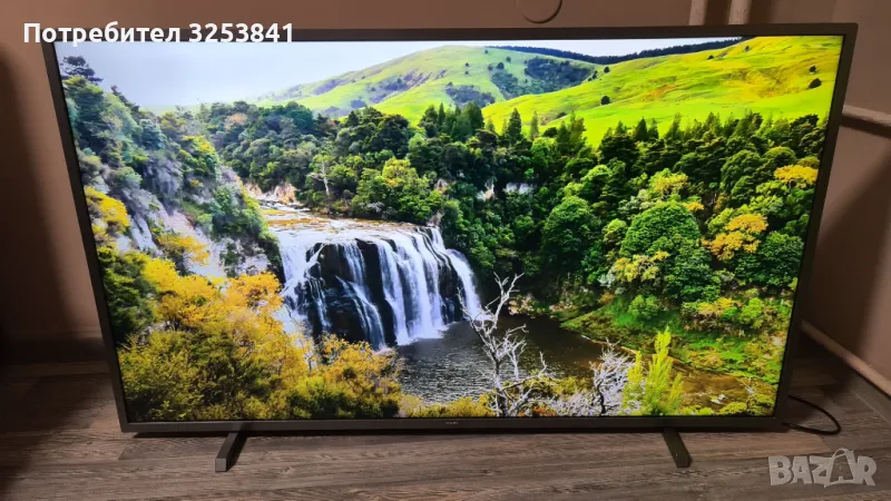 Ултратънък 50' 4K UHD LED смарт телевизор, снимка 1