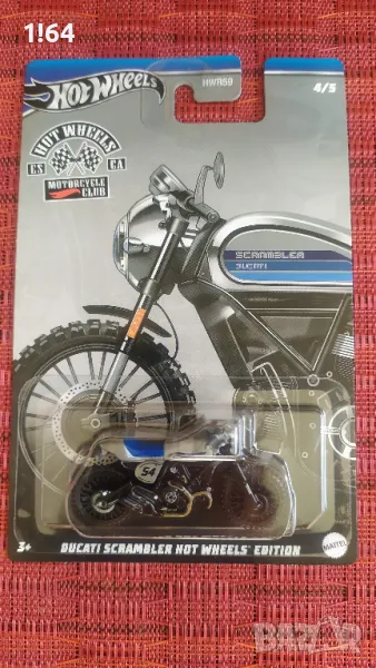 Hot Wheels Ducati Scrambler Hot Wheels Edition, снимка 1