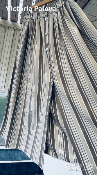 Модерна атрактивна  пола лен и вискоза Германия, снимка 1